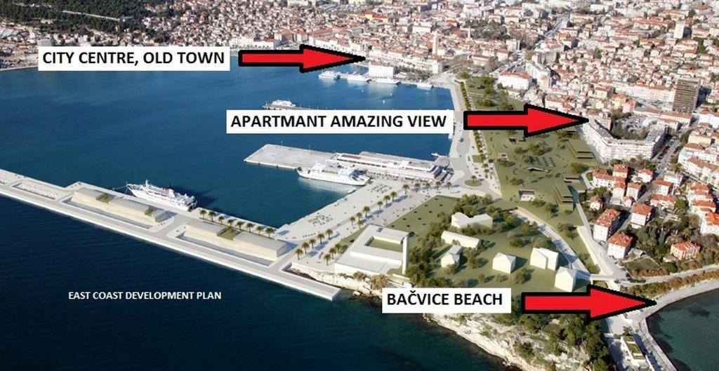 Apartment Amazing View Split Rum bild